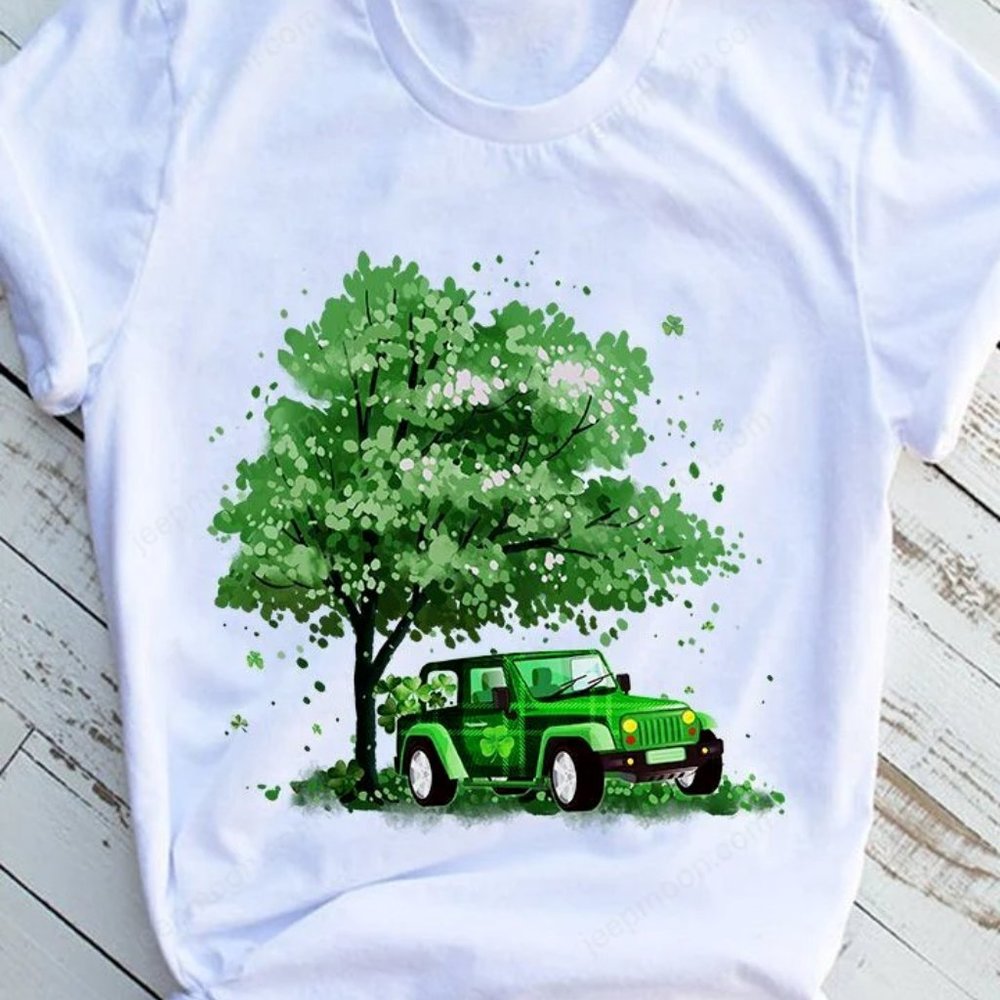 Jeep St. Patrick's Day T-shirt, Jeep Irish Day Shirt, Shirt For Jeep Lover
